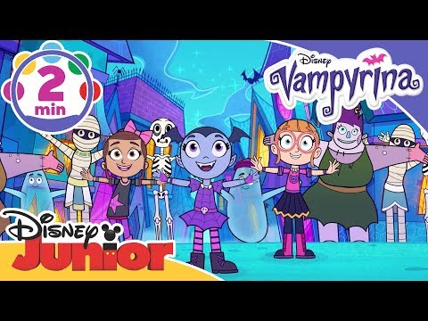 Vampyrina | Krafttjejerna: Skrik nu allihop! 🎶- Disney Junior Sverige
