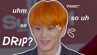 mark lee struggling to explain the meaning behind drip 💦