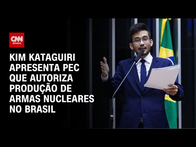 Kim Kataguiri apresenta PEC que autoriza Brasil a produzir armas nucleares | CNN ARENA