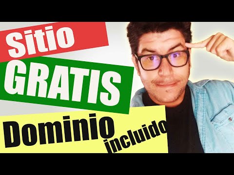 Como CREAR PAGINA WEB GRATIS con DOMINIO PROPIO 2021 | Nueva plataforma
