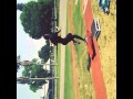 Long jump practice 