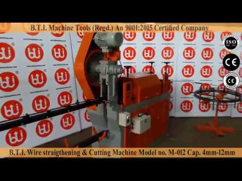 Wire Straightening Machine videos