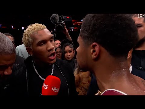 Shakur Stevenson & Conor Benn CLASH After Teofimo Lopez Win