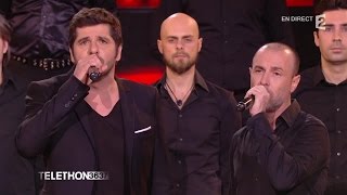 Patrick Fiori chante Sinfunia Nustrale et Corsica pour le Téléthon 2015 - 05/12/2015