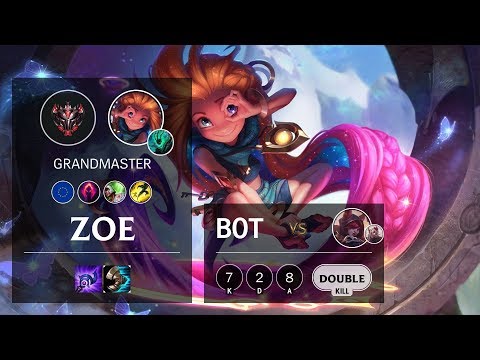 Zoe Bot vs Xayah - EUW Grandmaster Patch 10.4