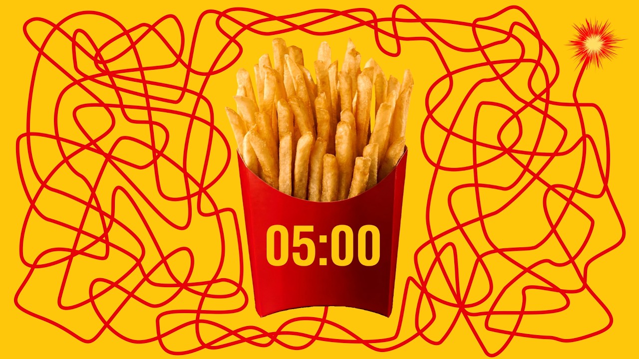 5 Minute Timer Bomb FRIES 🍟