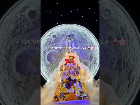 Watch Till The End To Unlock Our Bappa's Decoration🌸 #HungryBirds  #UniqueDecoration 🚀