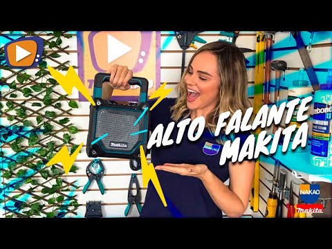 Makita DMR202 Bluetooth nešiojama kolonėlė, 12V MAX- 18V, LCD video