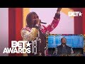 Majah Hype Gives Hilarious Reaction To Migos' Walk It Talk It Performance | BET Awards 2018