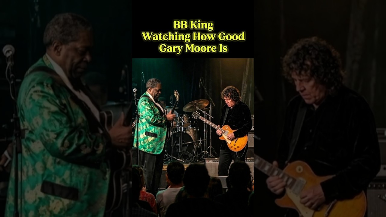 Gary Moore Impresses B.B. King | Legendary Blues Guitar Performance