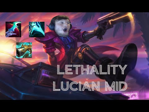 THIS NEW LUCIAN BUILD IS TOO STRONG. 74K DAMAGE IN ONE GAME. Lucian Mid Gameplay with friends.