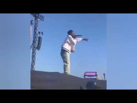 See how Burna boy, Black Sherif, Davido and Camidoh turn up #afronation Portugal