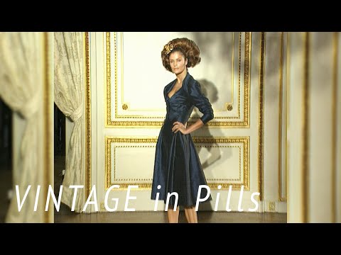 Vintage in Pills VIVIENNE WESTWOOD Spring 1998 Paris - Fashion Channel