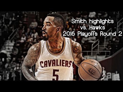 JR Smith 12 pts, 5 reb & 3 ast vs. Hawks (2016 NBA Playoffs R2G1) - 02.05.2016