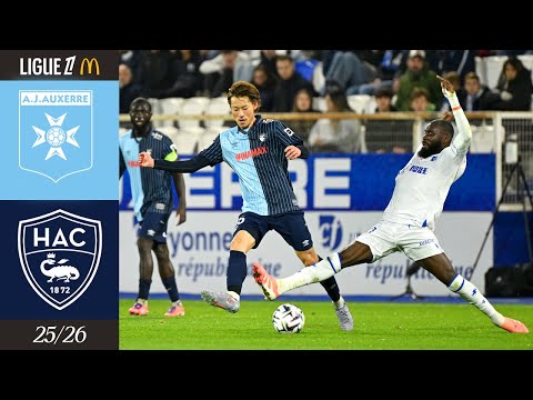 ⚽️ Résumé : AJ Auxerre - HAC (0-1) I J9 - L1 McDonald's 2025-2026