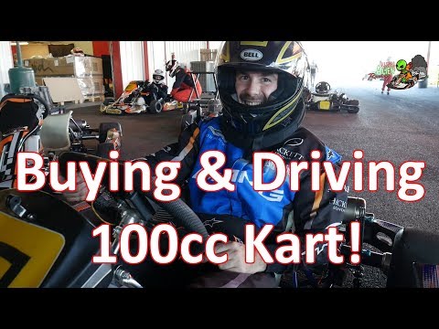 First Reaction Driving & Buying 100cc Kart!