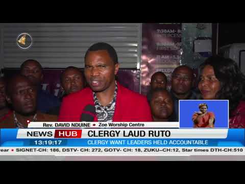 Clergy back Ruto’s renewed war on drug and substance abuse