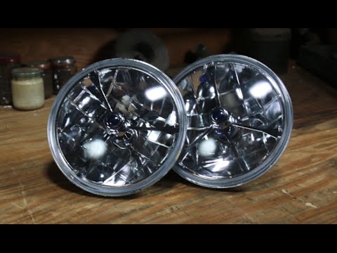 Speedway 7 Inch Tri-Bar Headlights