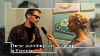 MTV ESTONIA AT MARTIN SAAR OPENING IN TALLINN