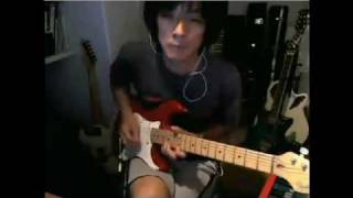 Canon Rock improvisation / なんちゃってカノンロック即興演奏(Fender Strat)