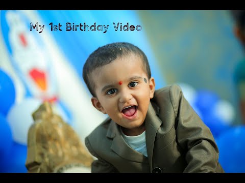 Vrishank´s 1st Birthday Video