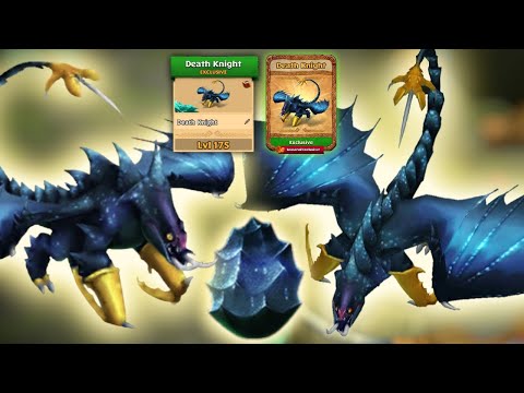 Death Knight - New Exclusive Deathgripper "Titan Mode" Max Level 175 | Dragons: Rise of Berk