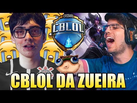 DISCURSO EMOCIONANTE DO LEP E ROBO MITANDO DE SYNDRA - CBLOL DA ZUEIRA