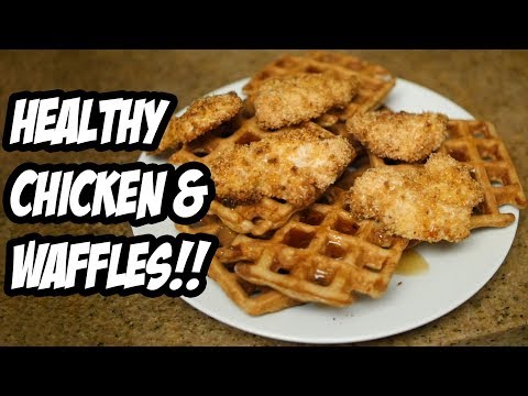Healthy Chicken and Protein Waffles Recipe!
