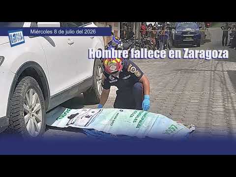 Hombre fallece en ataque armado en Zaragoza