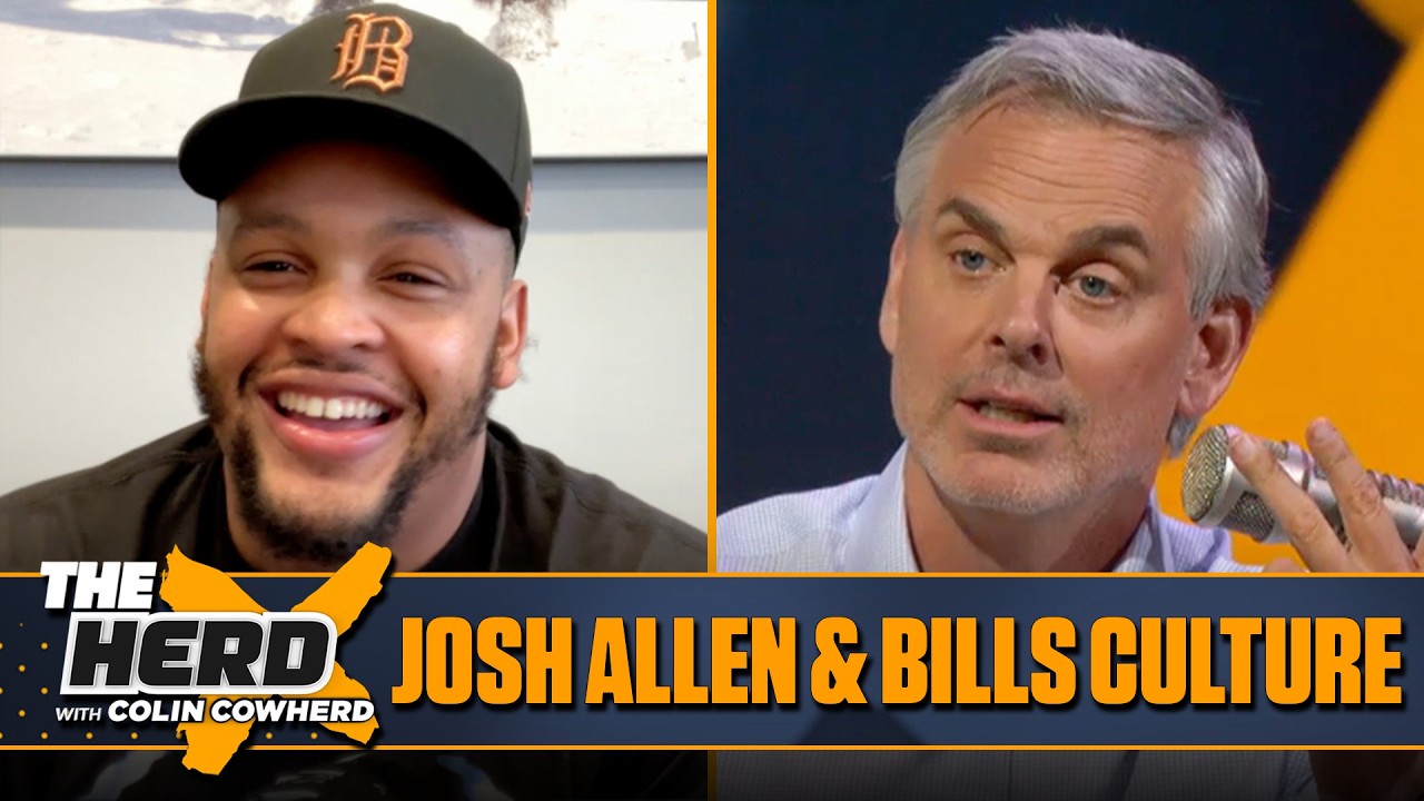 Dion Dawkins on Bills snowy win vs. 49ers, Josh Allen, o-line, "uniquely lit" culture | THE HERD