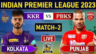 IPL Live: Punjab Kings vs Kolkata Knight Riders 2nd T20 Live Score | INDIA PREMIER LEAGUE LIVE