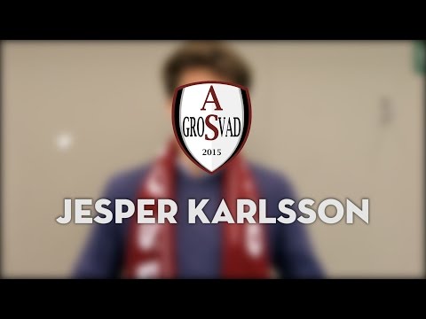 Jesper Karlsson | Intervju | AS Grosvad
