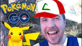 A GROWN MAN CATCHING POKEMON IN THE REAL WORLD - Pokemon Go