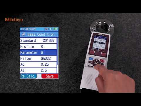 , title : 'Mitutoyo Metrology Class: How to Measure Surface Roughness with the Surftest SJ-210'