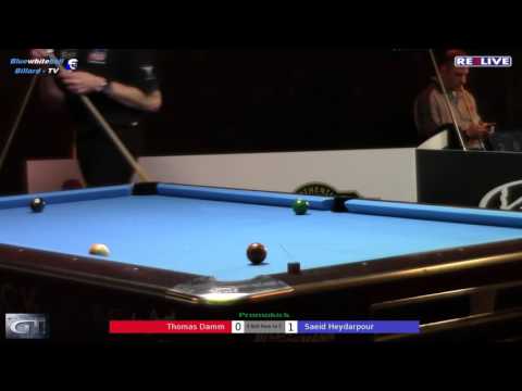 Thomas Damm vs Saeid Heydarpour  German Tour Finalrunden 2015/2016 powered by REELIVE