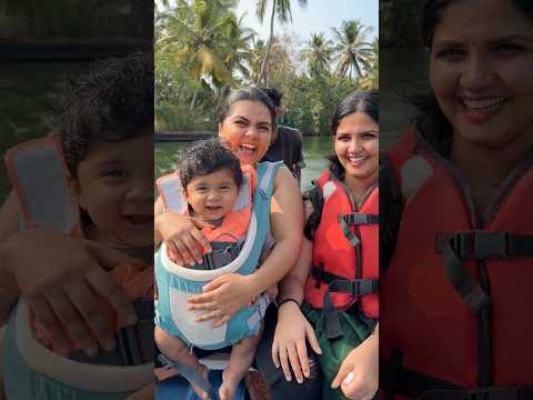 Neeluttan first boat yatra to Munroe Island, kollam 🚣‍♂️🌴❤️