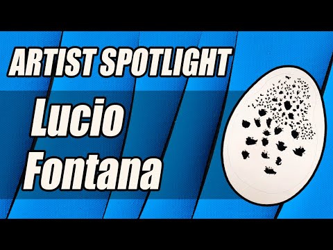 Artist Spotlight: Lucio Fontana │Art in under 5 minutes