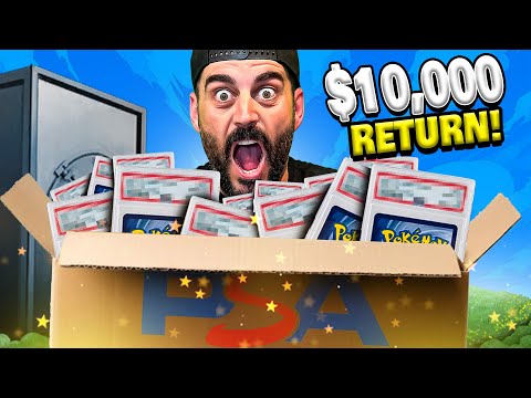 I graded my BEST CARDS! - Insane $10,000 Pokemon PSA Return!