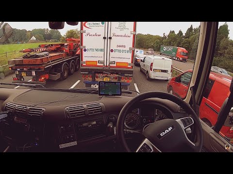 HGV CLASS 2 LORRY DRIVER IN ENGLAND UK [POV]