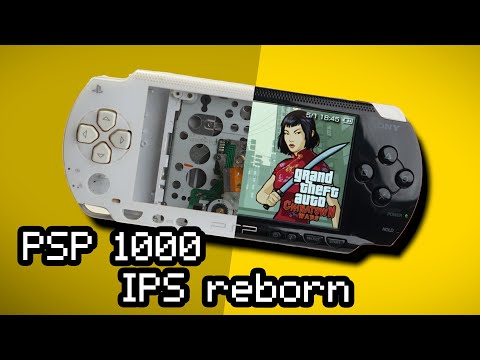 Restoration & Upgrade Broken PSP-1000 with IPS Display & Glass Lens