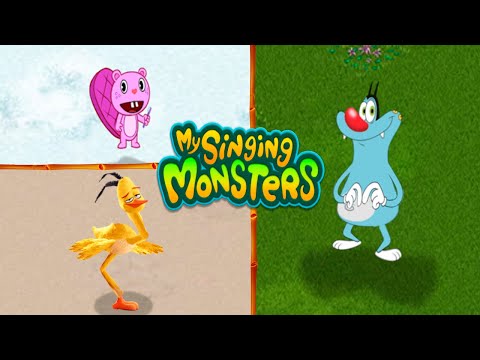 My Singing Monsters as CARTOON CHARACTERS 27: MSM Transformation | My Singing Monsters