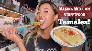 Van Life –Let's Cook –Let's Chill –Let's Talk ☕️ #tamales #vanlifecooking #mexico #streetfood