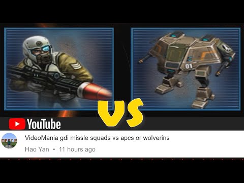 GDI Missile Squad vs Steel Talons Wolverine