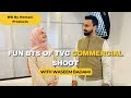 Fun Behind The Scenes With Waseem Badami On Hemani TVC Shoot Waseembadami Bts Hemani Sidrakarim