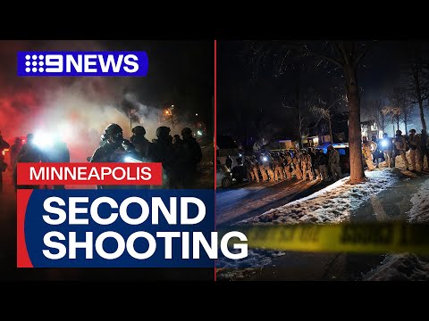 Man shot by federal officer in Minneapolis | 9 News Australia