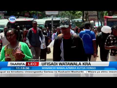 Ripoti ya EACC yaonesha KRA ya pili kwa ufisadi, wakenya wanalazimika kutoa hongo ili kupata huduma.