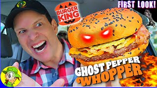 Download lagu Burger King® GHOST PEPPER WHOPPER® Review 🍔👑👻🌶️ First Look! 😱 Peep THIS Out! 🕵️‍♂️ mp3