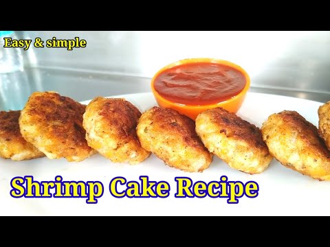 Easy Shrimp Cakes Recipe || How to make yummy Shrimp Cakes ||  Delicious Shrimp Recipe ||