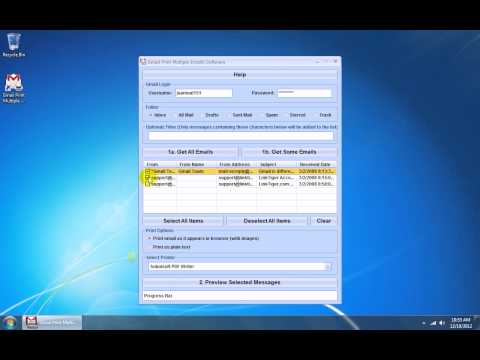 Gmail Print Multiple Emails Software
