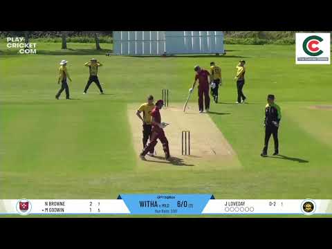 East Anglian Premier CL - Premier League - Mildenhall CC 1st XI v Witham CC 1st XI